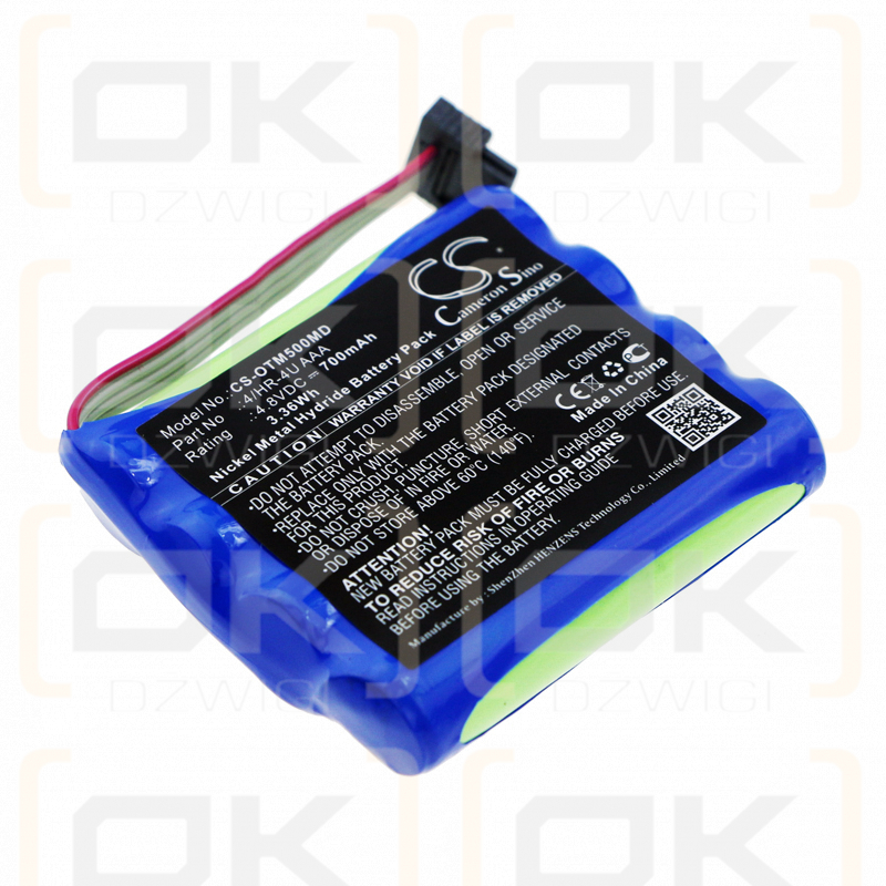 Optomed Smartscope M5 Pro / 4/HR-4U AAA 700mAh Ni-MH 4.8V (Cameron Sino)