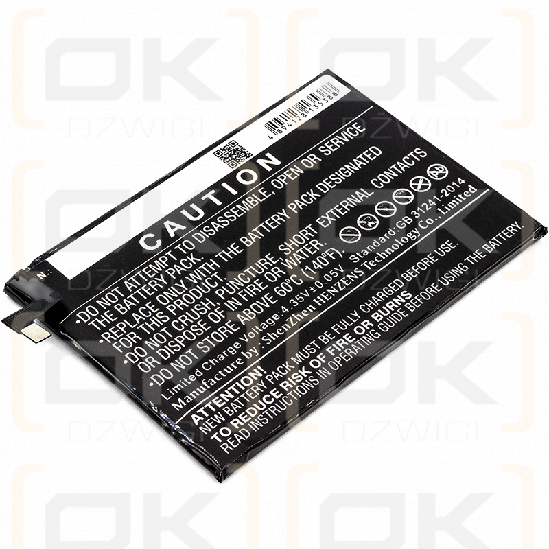 Alcatel 5023F / TLP050BC 5000 mAh Li-Polymer 3,8 V (Cameron Sino)