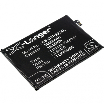 Alcatel 5023F / TLP050BC 5000 mAh Li-Polymer 3,8 V (Cameron Sino)