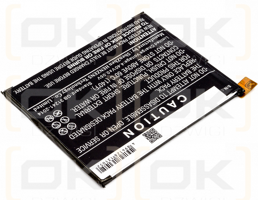 Alcatel Revvl 5049W / TLp029C1 3000mAh Li-Polymer 3.85V (Cameron Sino)