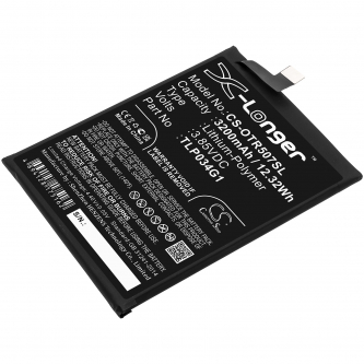 Alcatel OT-5007S / TLP034G1 3200 mAh Li-Polymer 3,85 V (Cameron Sino)