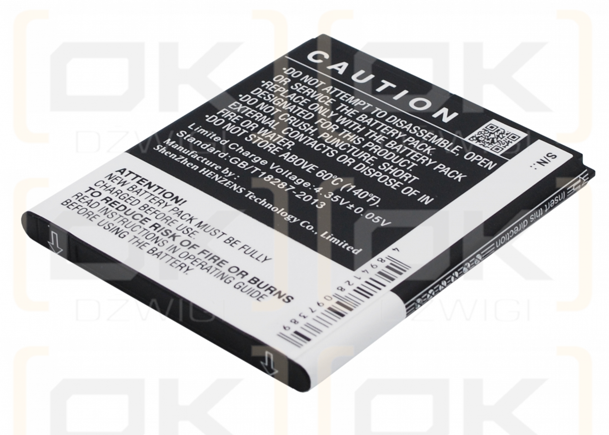 Alcatel 5065W-2DALUS2 / TLp020A2 2100 mAh Li-Ion 3,8 V (Cameron Sino)