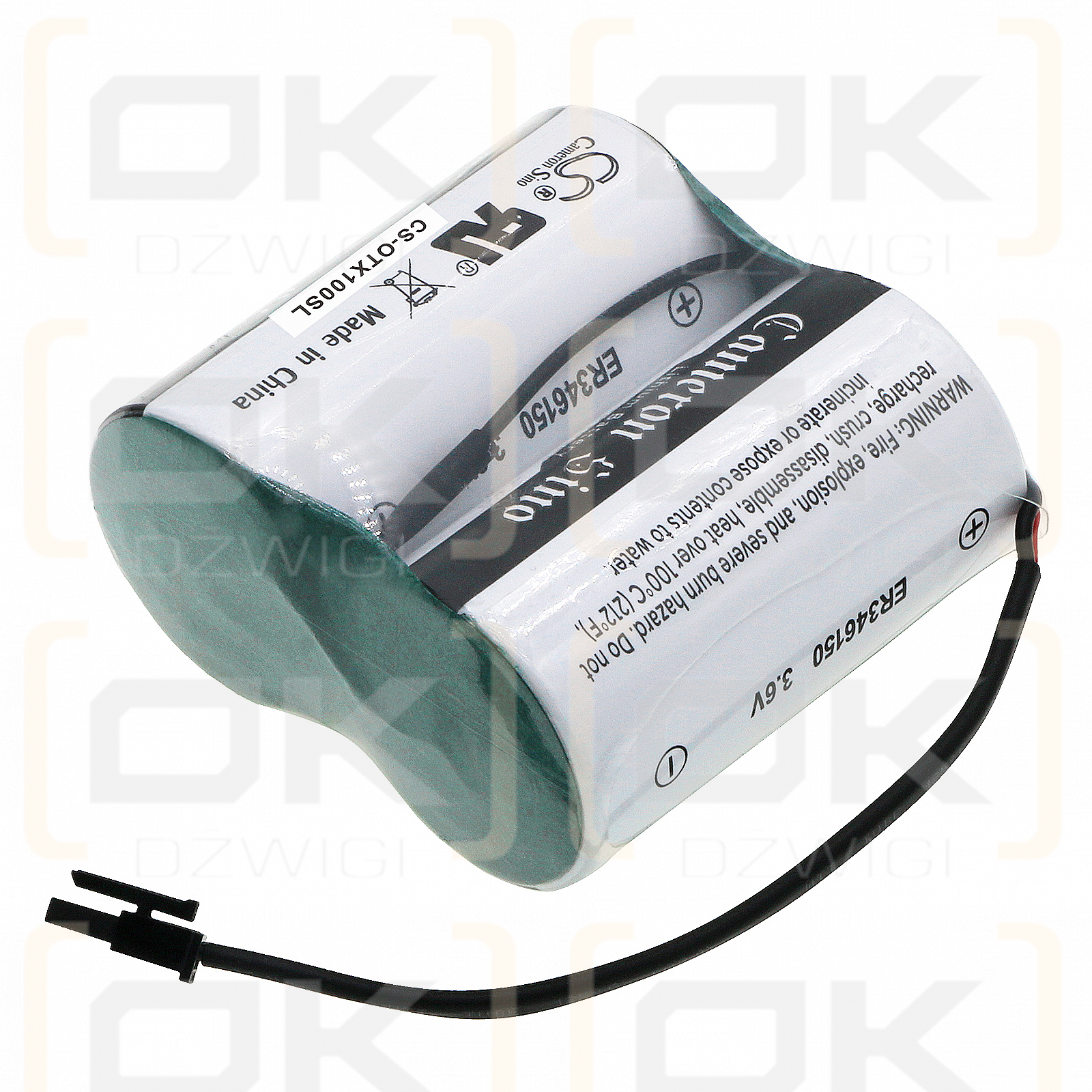 OleumTech C1D1 Oleumtech Transmitters / SX1000-BP3 28000mAh Li-SOCl2 3.6V (Cameron Sino)