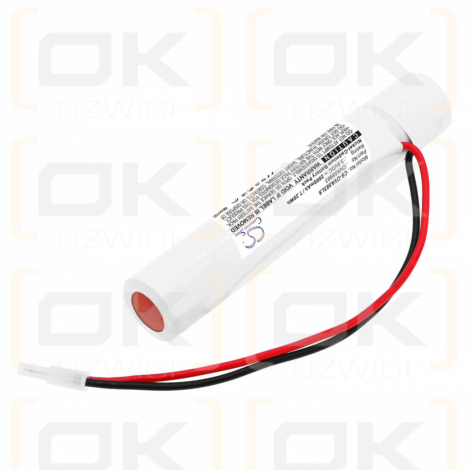 Schneider MGN9018 / OVA58983 2000mAh Ni-CD 3.6V (Cameron Sino)