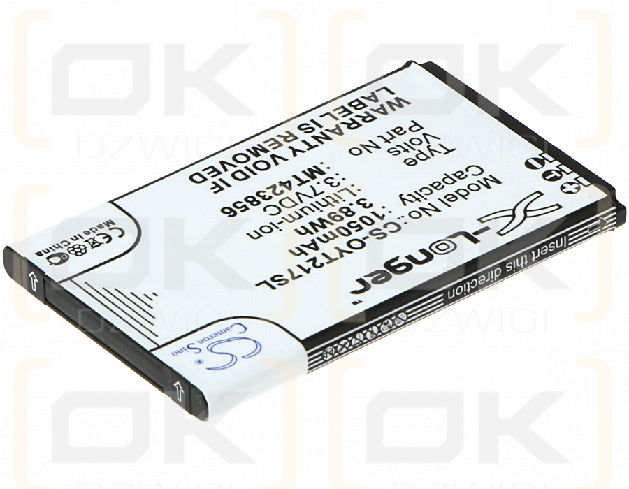 Olympia 2179 / MT423856 1050mAh Li-ion 3.7V (Cameron Sino)