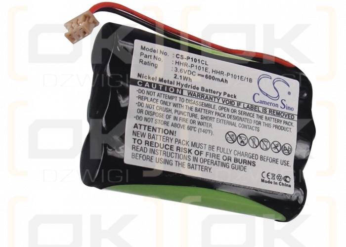 Panasonic KX-CD560ES / HHR-P101E 600mAh Ni-MH 3.6V (Cameron Sino)