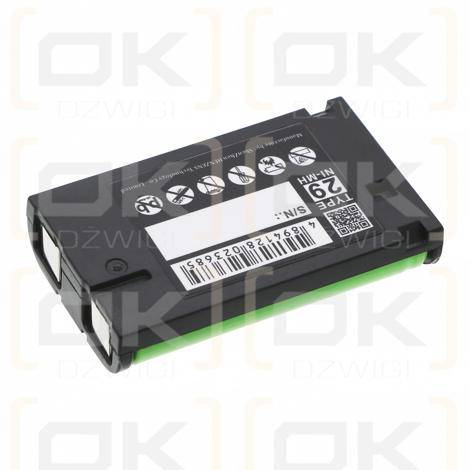 Panasonic KX-TG2356S / HHR-P104 850mAh Ni-MH 3.6V (Cameron Sino)