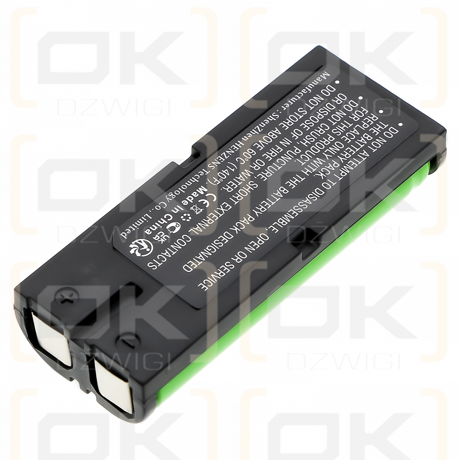 Toshiba DK-T2404-DECT / BT-1009 850mAh Ni-MH 2.4V (Cameron Sino)
