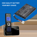 Philips MC-163-500 / 5-2762 500mAh Li-ion 3.7V (Cameron Sino)