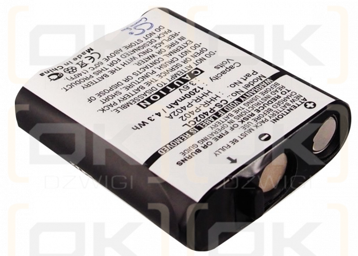 Panasonic PQPP511SVC / HHR-P402 1200mAh Ni-MH 3.6V (Cameron Sino)