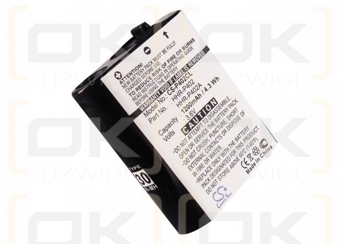 Panasonic PQPP511SVC / HHR-P402 1200mAh Ni-MH 3.6V (Cameron Sino)