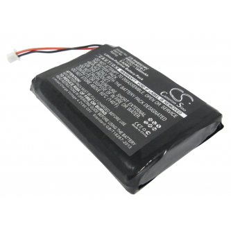 Micrófonos de uso corporal Panasonic Arbitator / E6D20-AU78-1 1600 mAh Li-Polymer 3.7V (Cameron Sino)