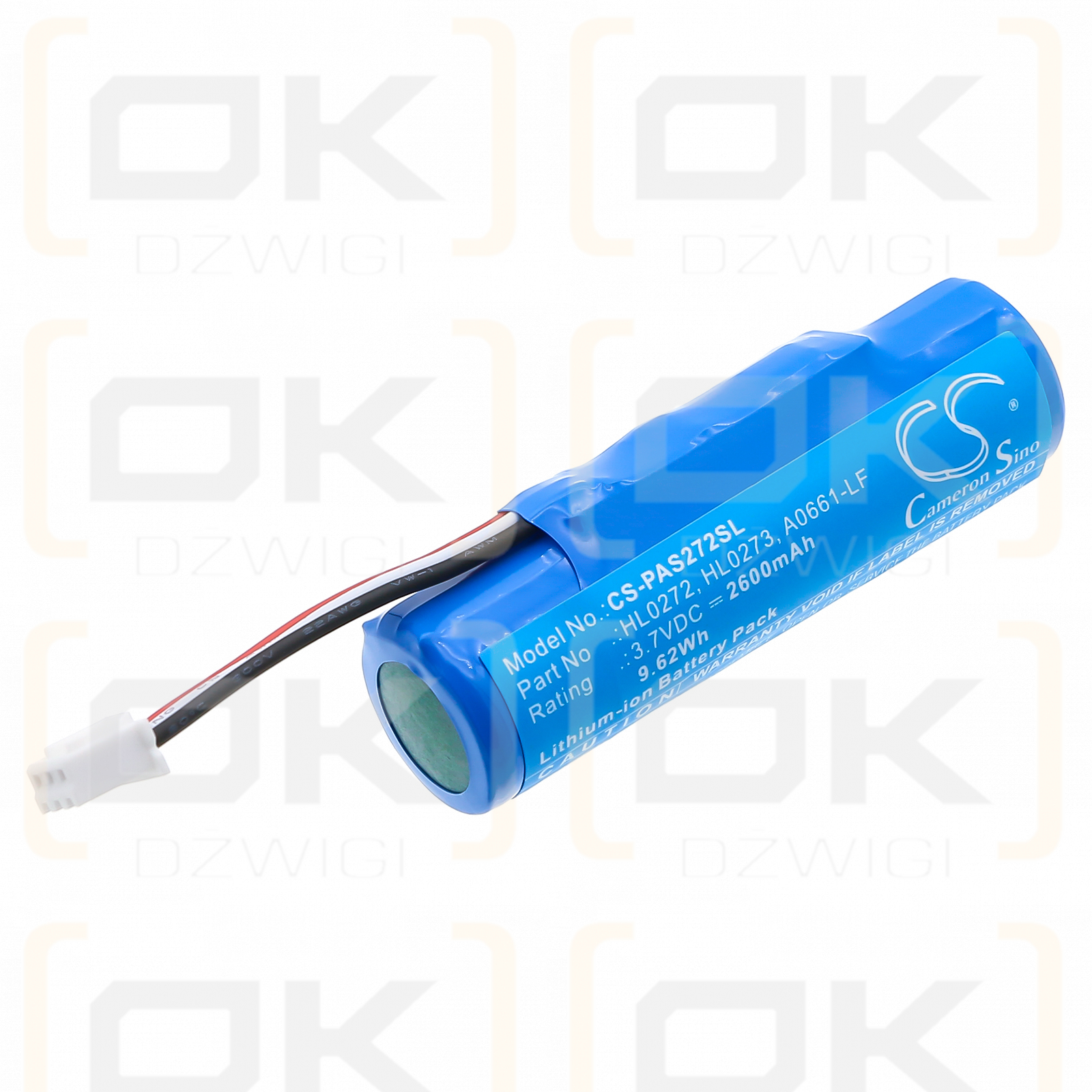 Pax S910s / HL0272 2600mAh Li-ion 3.7V (Cameron Sino)