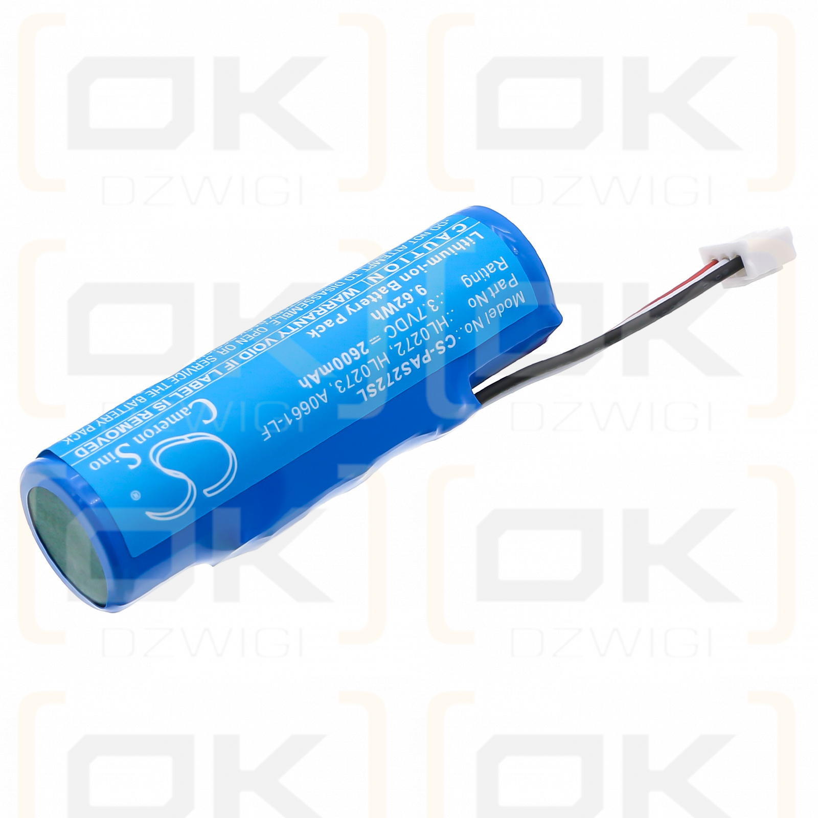 Pax S910s / HL0272 2600mAh Li-ion 3.7V (Cameron Sino)