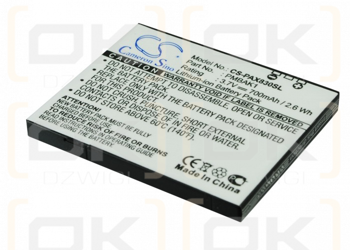 Panasonic 824P / PMBAK1 700 mAh Li-Ion 3,7 V (Cameron Sino)