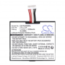 Pax A910 / JTH-J128 2200 mAh Li-Polymer 7,4 V (Cameron Sino)