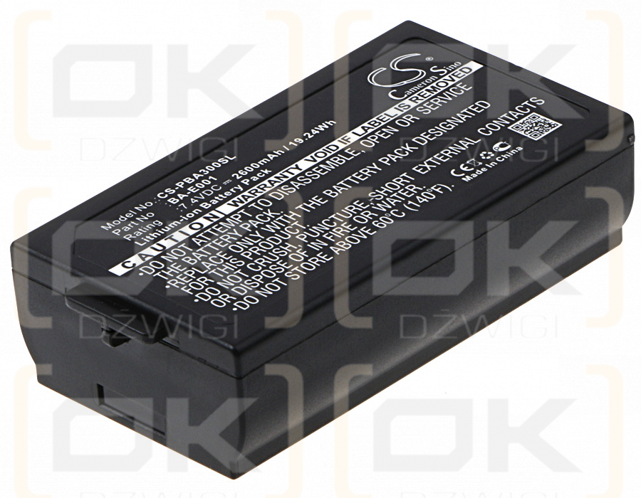 Brother P-touch H300/LI / BA-E001 2600 mAh Li-Ion 7,4 V (Cameron Sino)