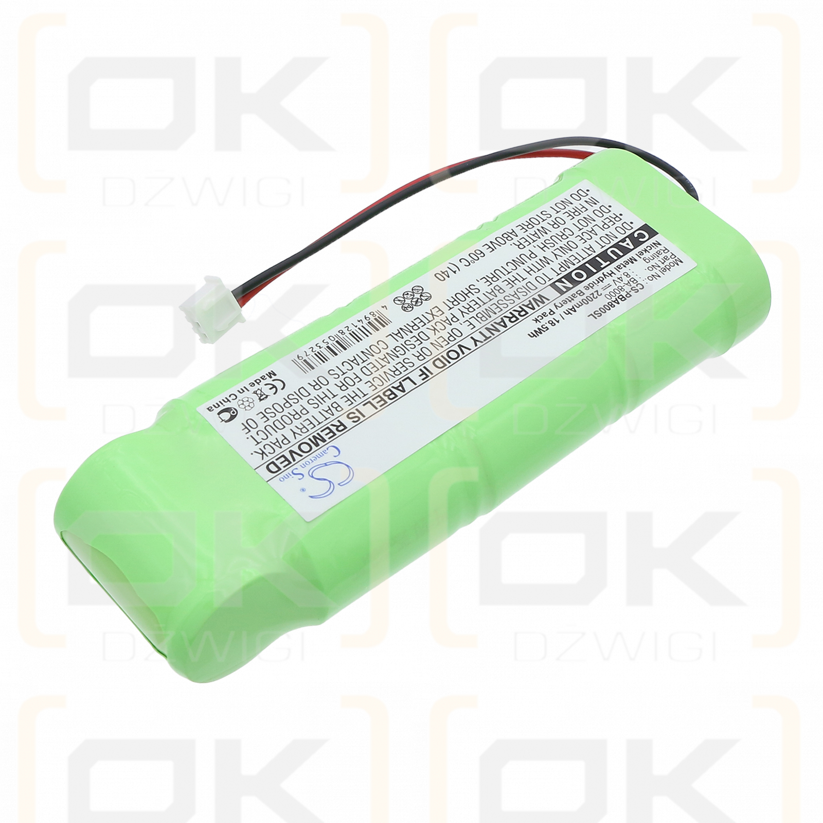 Brother P-Touch 5000 / BA-8000 2200 mAh Ni-MH 8,4 V (Cameron Sino)