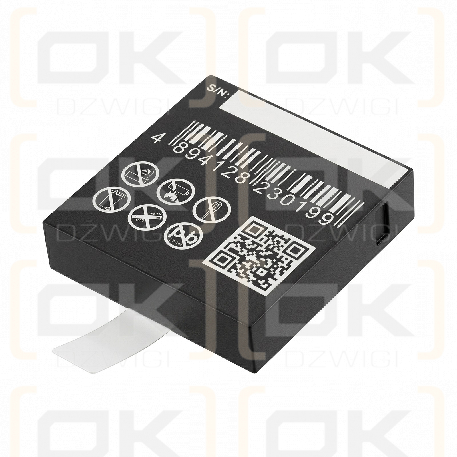 Bateria zamienna do PatrolEyes HD DV6-RB / SC-DV6-RB 1800 mAh Li-Polymer 3.7 V (Cameron Sino)