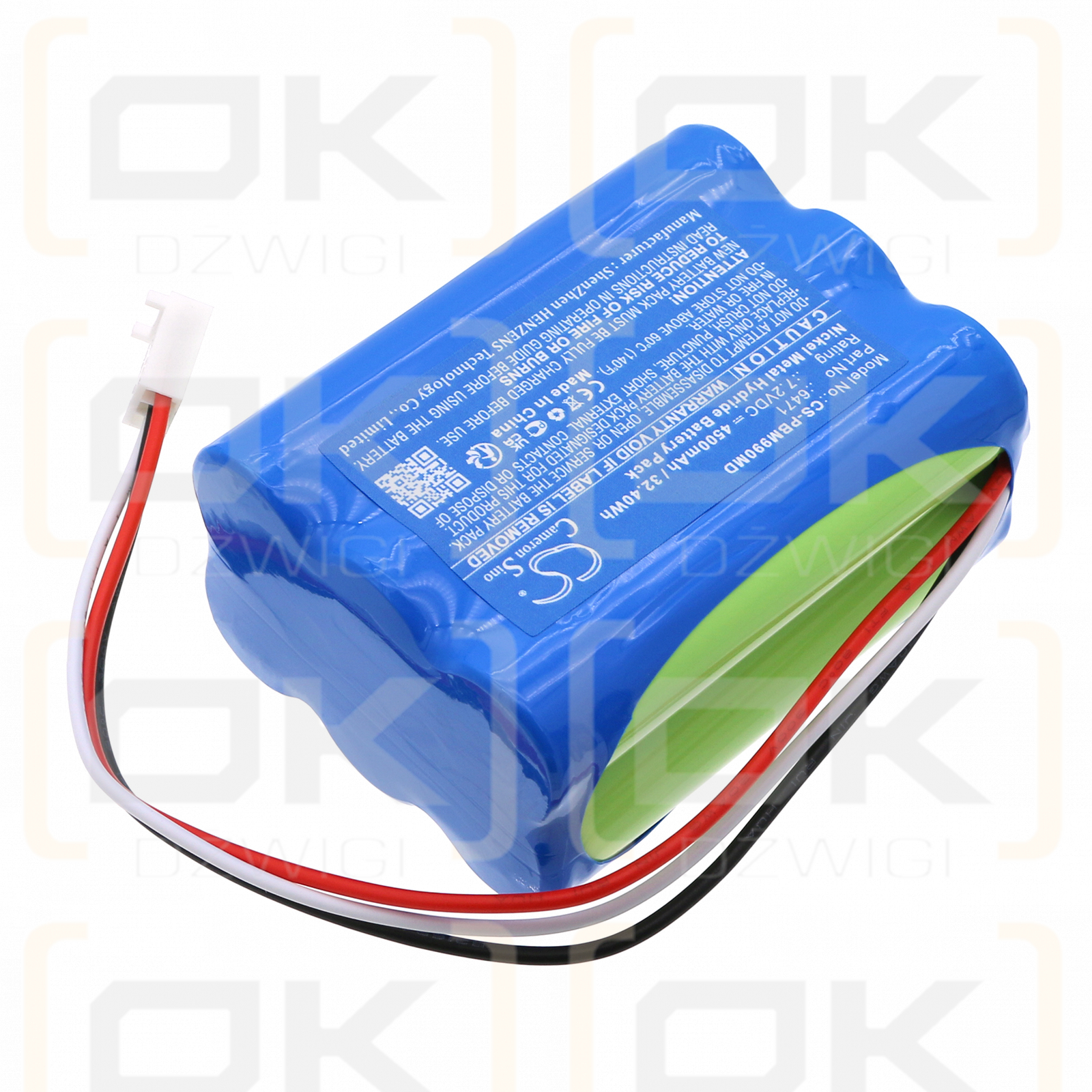 IPB MXI-1 / 6471 4500mAh Ni-MH 7.2V (Cameron Sino)