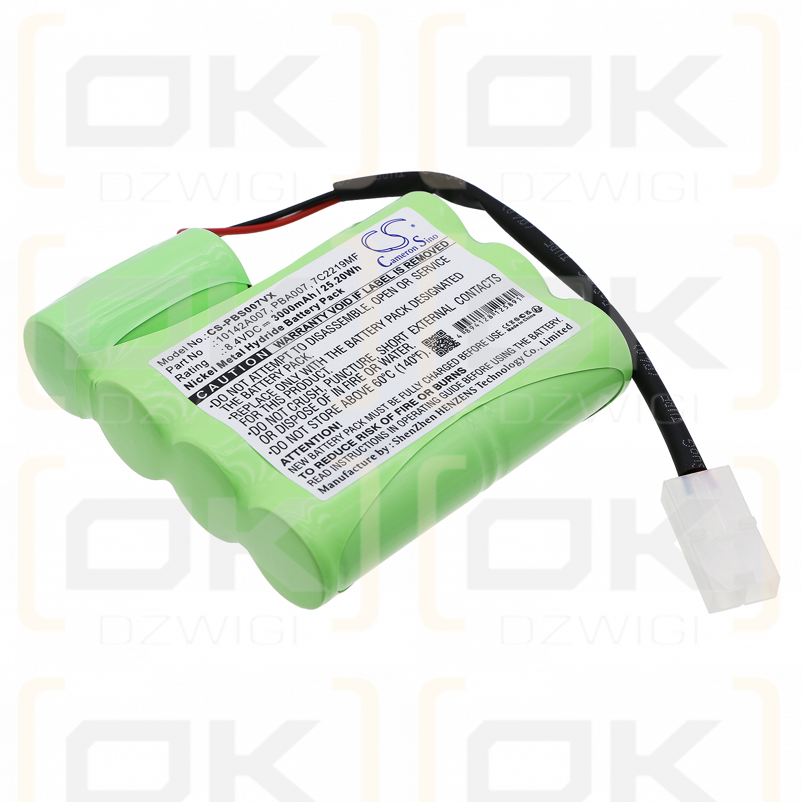 Pool Blaster Piscina / 10142A007 3000mAh Ni-MH 8.4V (Cameron Sino)