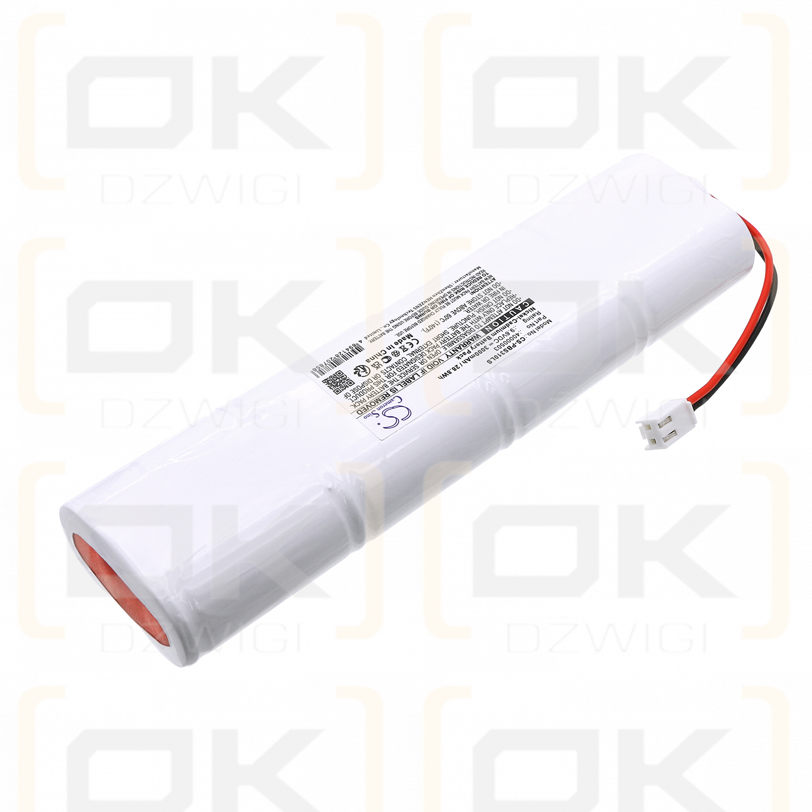 Philips Bodine BSL310SB / 40000503 3000 mAh Ni-CD 9,6 V (Cameron Sino)