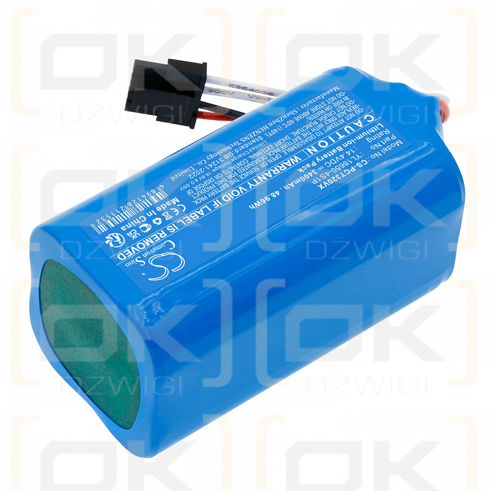 Proscenic GT320 / YL18650-4S1P 3400mAh Li-ion 14.4V (Cameron Sino)