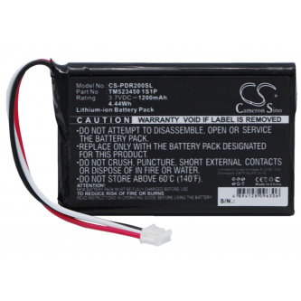 PHAROS PDR200 / TM523450 1S1P 1200 mAh Li-Ion 3,7 V (Cameron Sino)