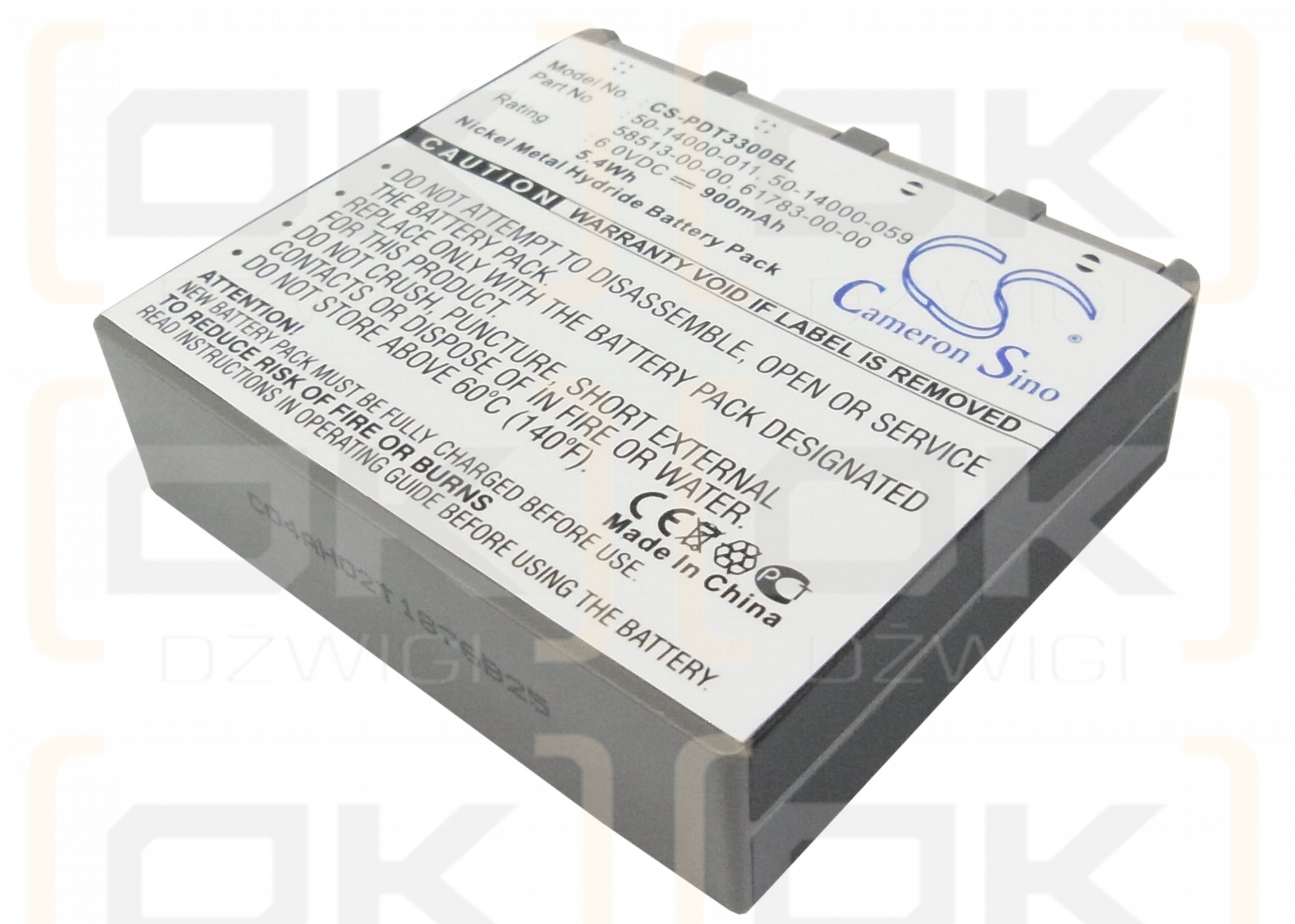 Sokkia SDR33/50-14000-011 900 mAh Ni-MH 6 V (Cameron Sino)