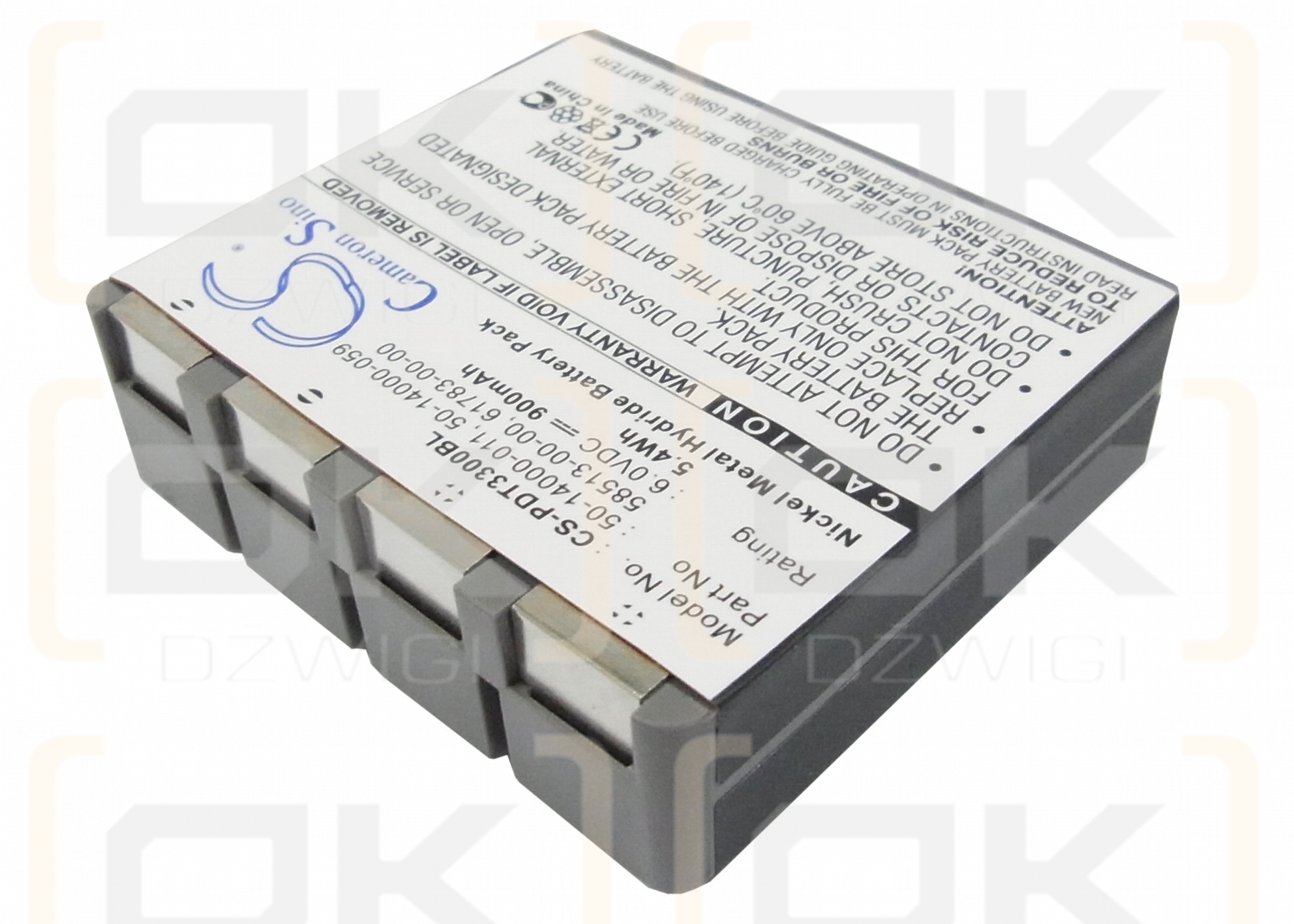 Sokkia SDR33/50-14000-011 900 mAh Ni-MH 6 V (Cameron Sino)