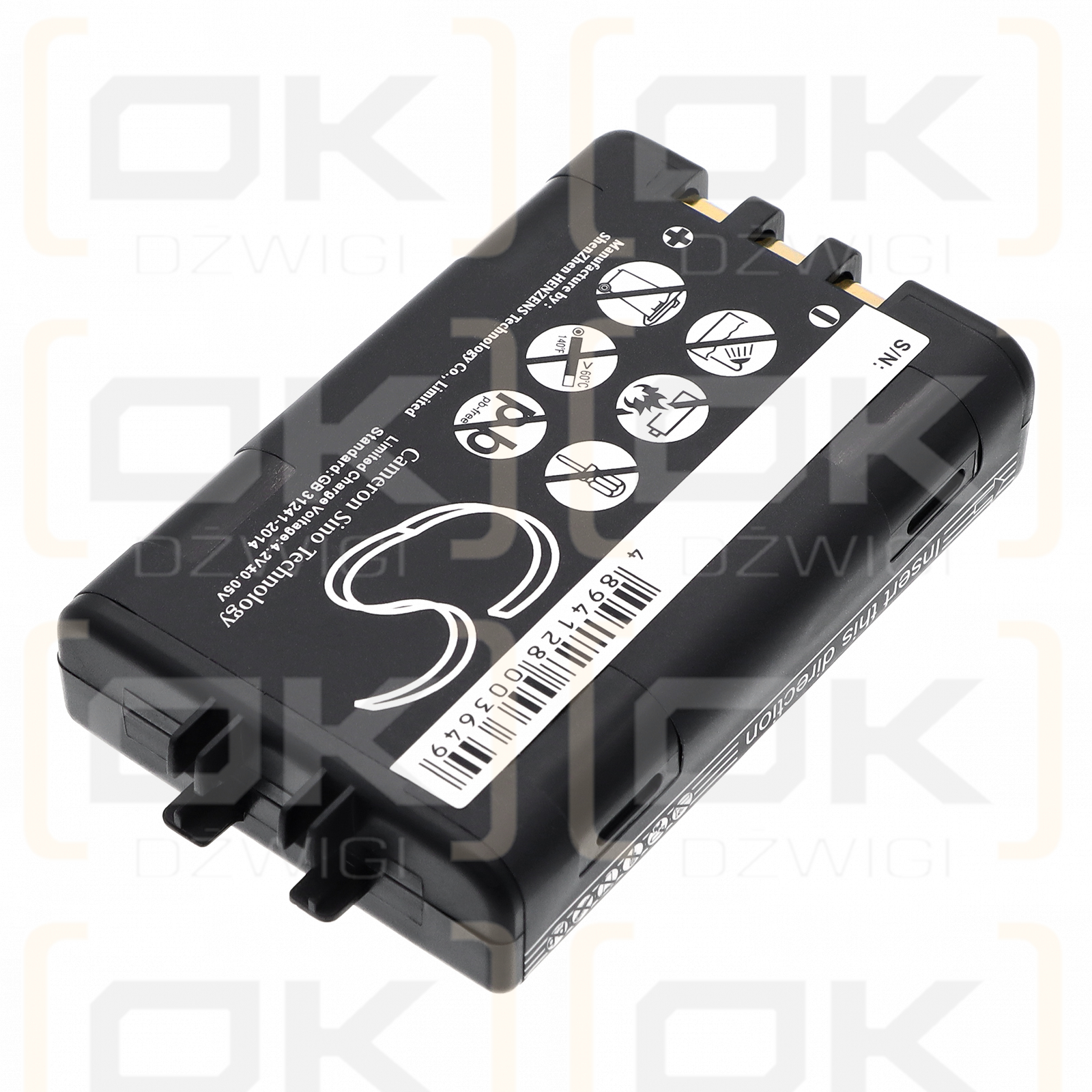 Артикул PDT8146 / 21-58234-01 Литий-ионный аккумулятор 2000 мАч, 3,7 В (Cameron Sino)