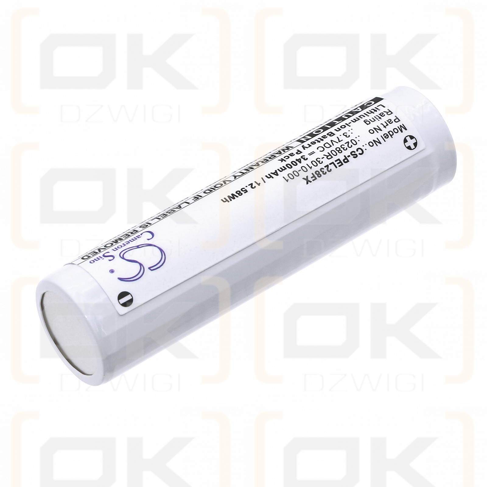 Linterna LED Pelican 7000 / 02380R-3010-000E 3400mAh Li-ion 3.7V (Cameron Sino)