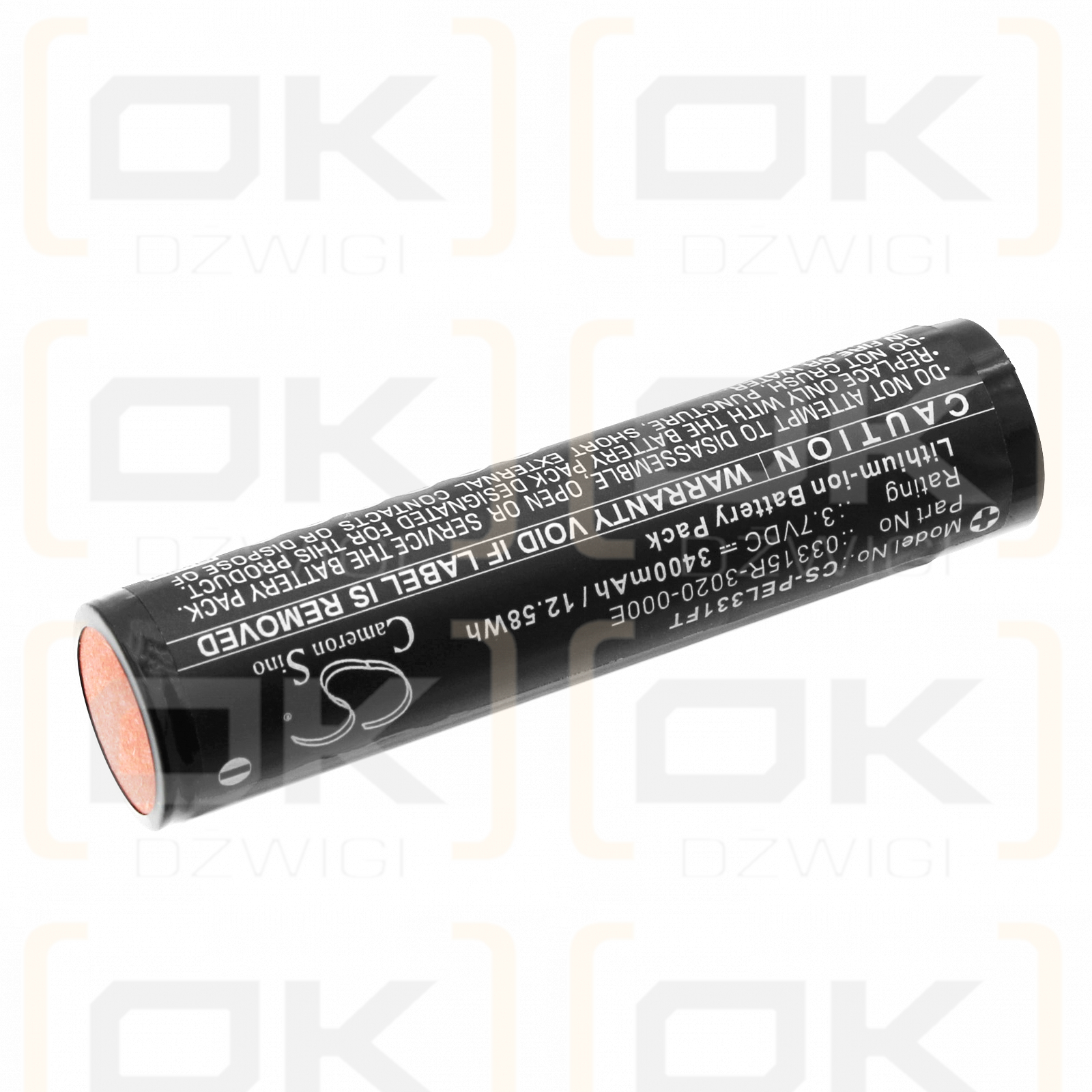 Pelican 3315RZ1-RA / 03315R-3020-000E 3400 mAh Li-Ion 3,7 V (Cameron Sino)