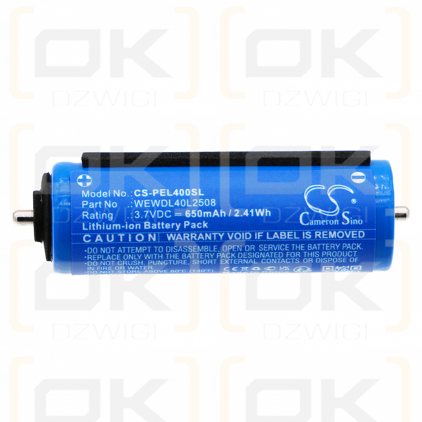 Panasonic EWDL8 / US14430VR 650 mAh Li-Ion 3,7 V (Cameron Sino)