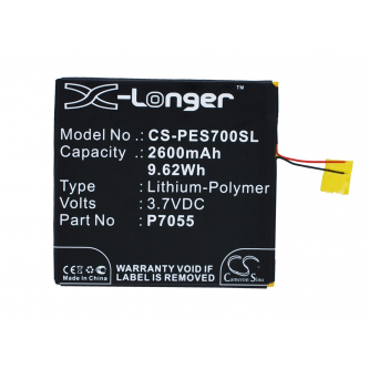 POSH S700A / P7055 2600 mAh Li-Polymer 3,7 V (Cameron Sino)