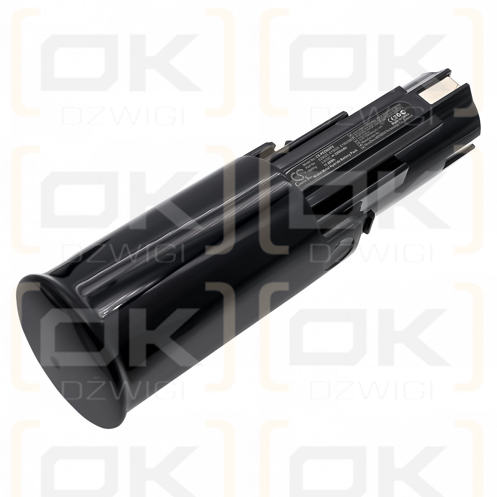 Panasonic EY6225CQ / EZ9025 3300mAh Ni-MH 3.6V (Cameron Sino)