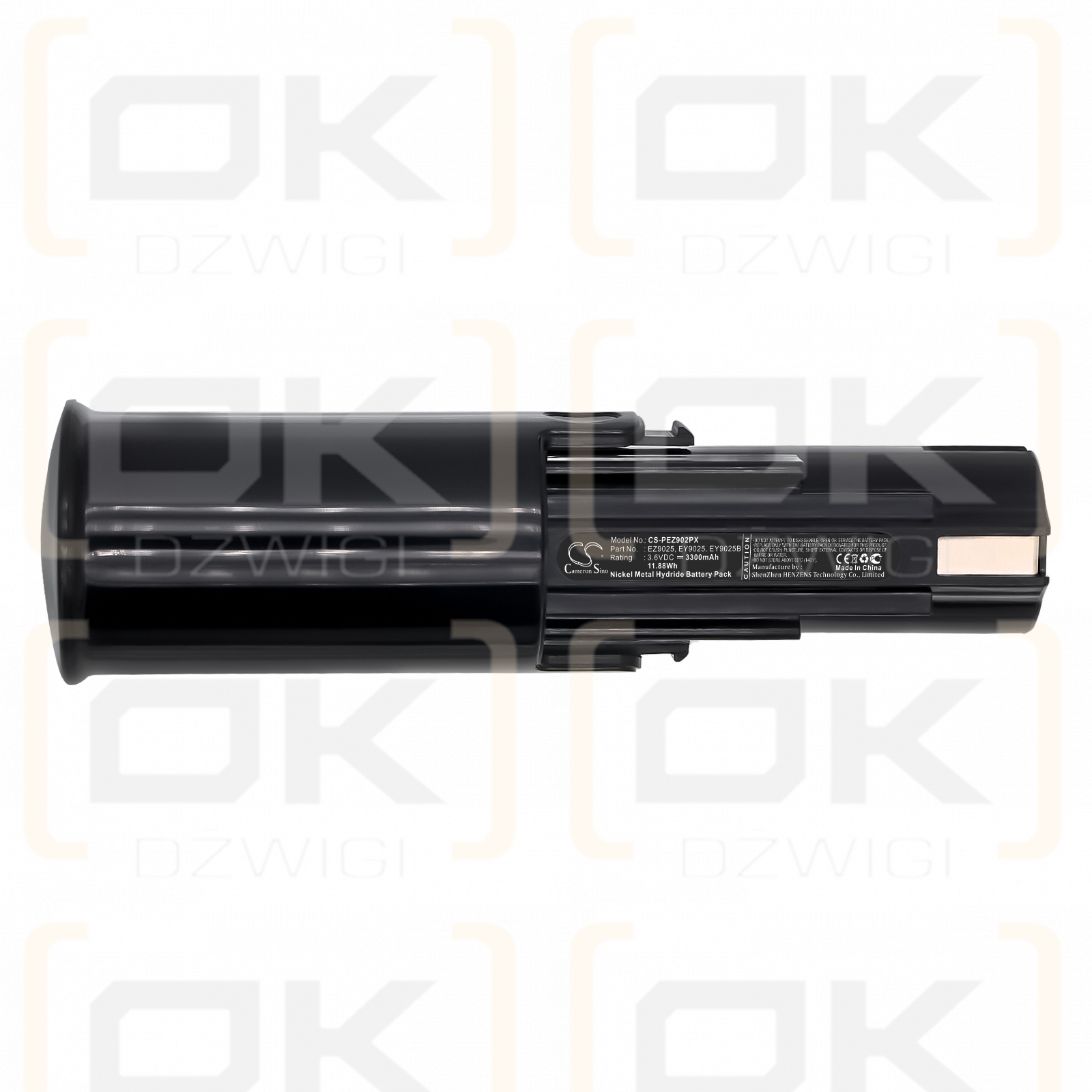 Panasonic EY6225CQ / EZ9025 3300mAh Ni-MH 3.6V (Cameron Sino)