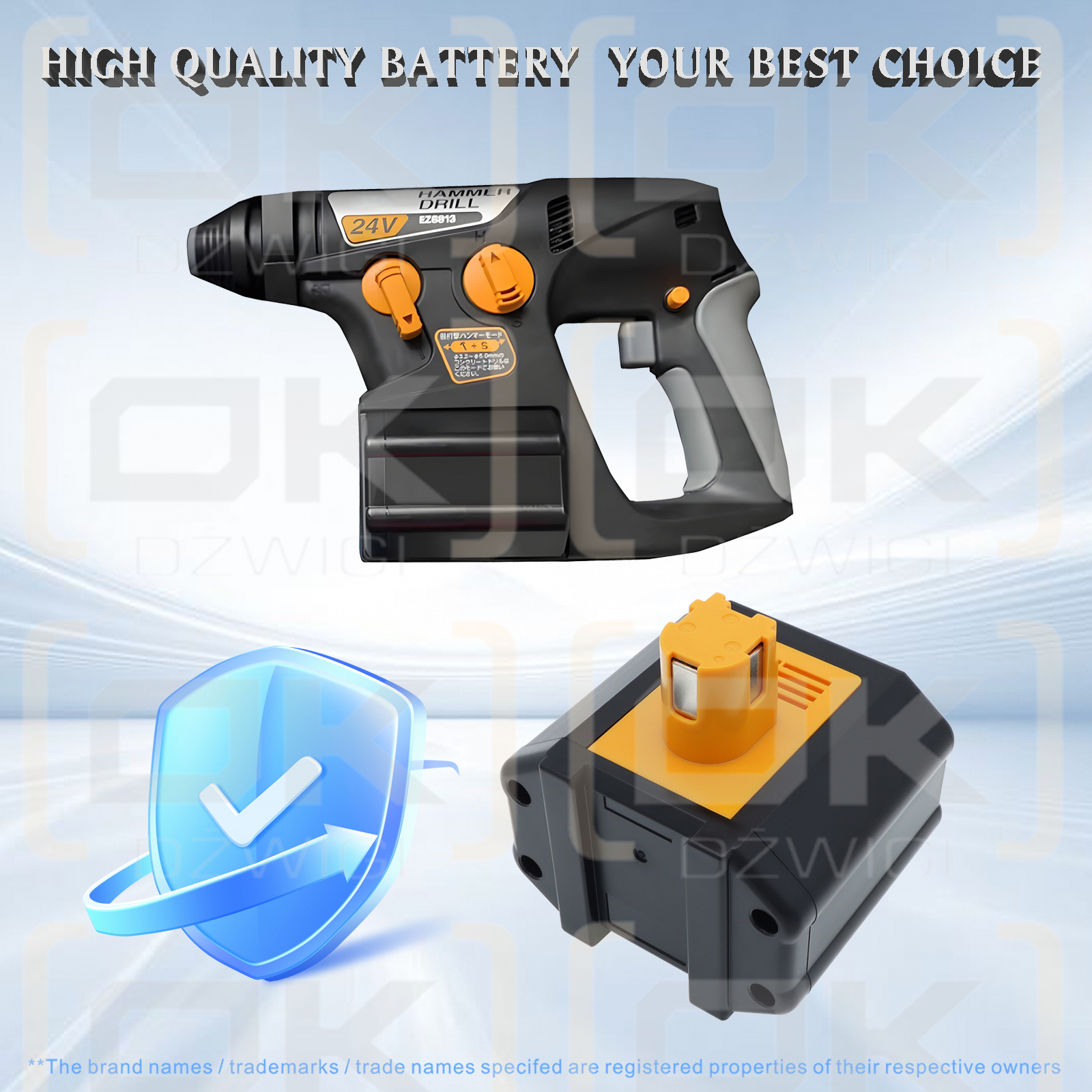 Panasonic EZ6813 / EY9116B 1500 mAh Ni-MH 24 V (Cameron Sino)