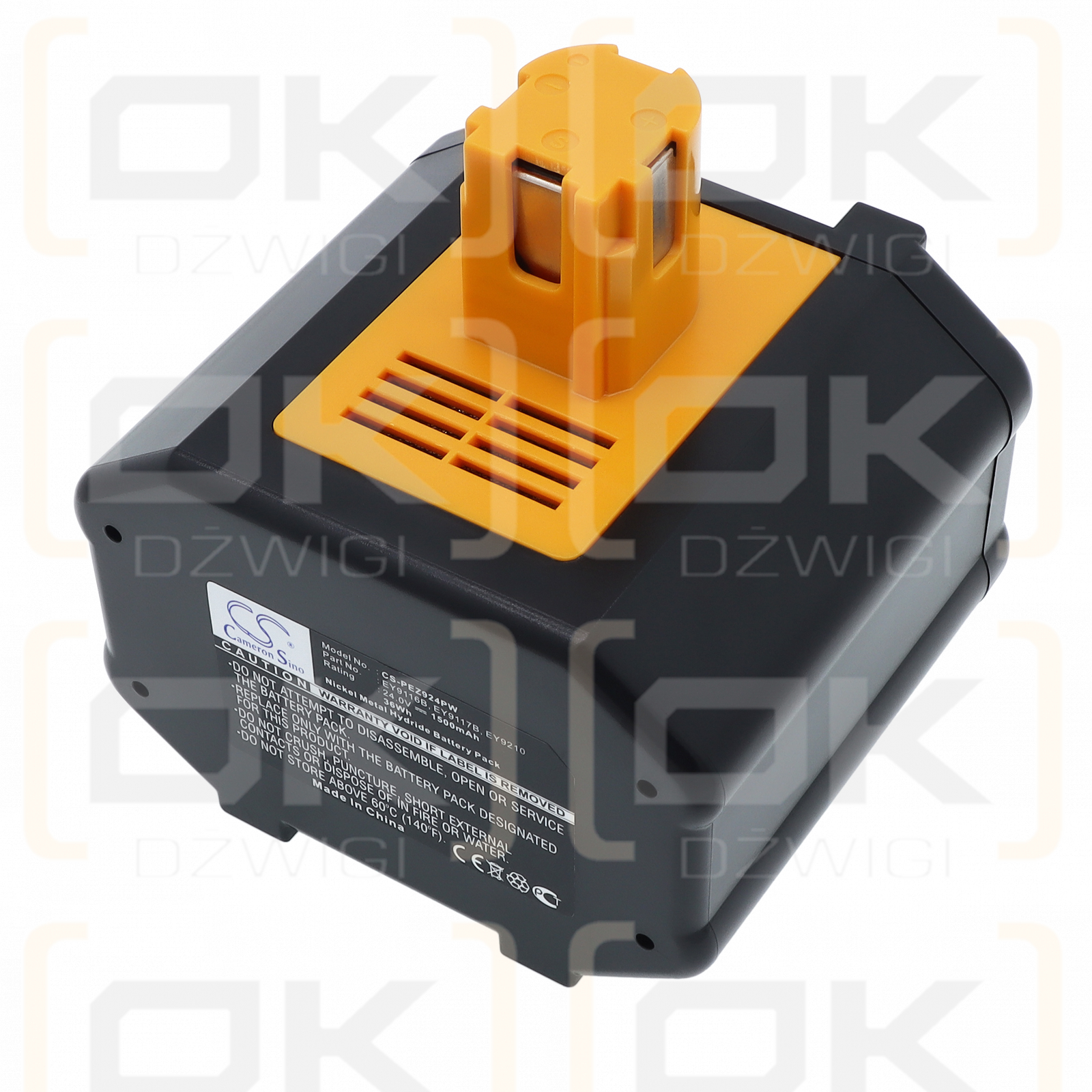 Panasonic EZ6813 / EY9116B 1500 mAh Ni-MH 24 V (Cameron Sino)