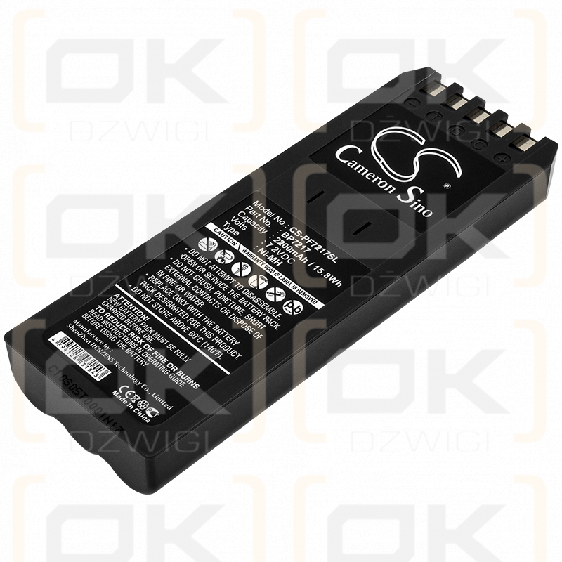 Fluke DSP2000 / BP7217 2200mAh Ni-MH 7.2V (Cameron Sino)