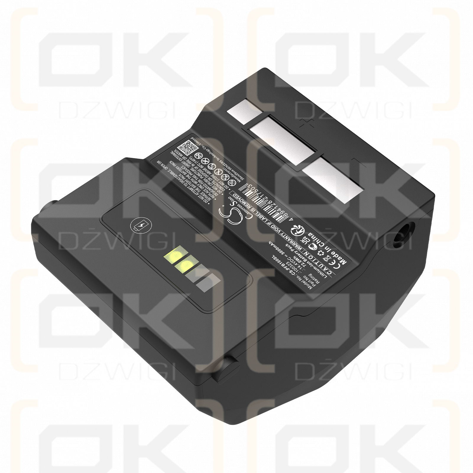 Cabezales de flash Profoto B1x AirTTL / 100323 5000 mAh, iones de litio, 14,4 V (Cameron Sino)