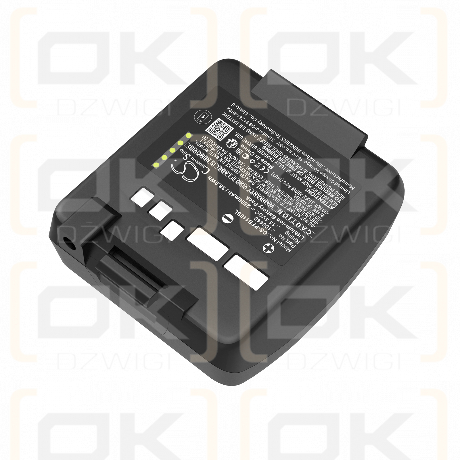 Profoto Monolight B10X Plus / 100440 2500 mAh, ion de litio, 14,4 V (Cameron Sino)