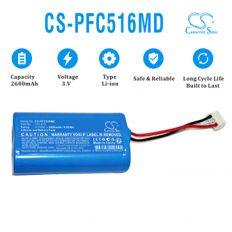Ersatzakku für Possum Freedom HC516B / 131-213 2600 mAh Li-Ion 3,7 V (Cameron Sino)