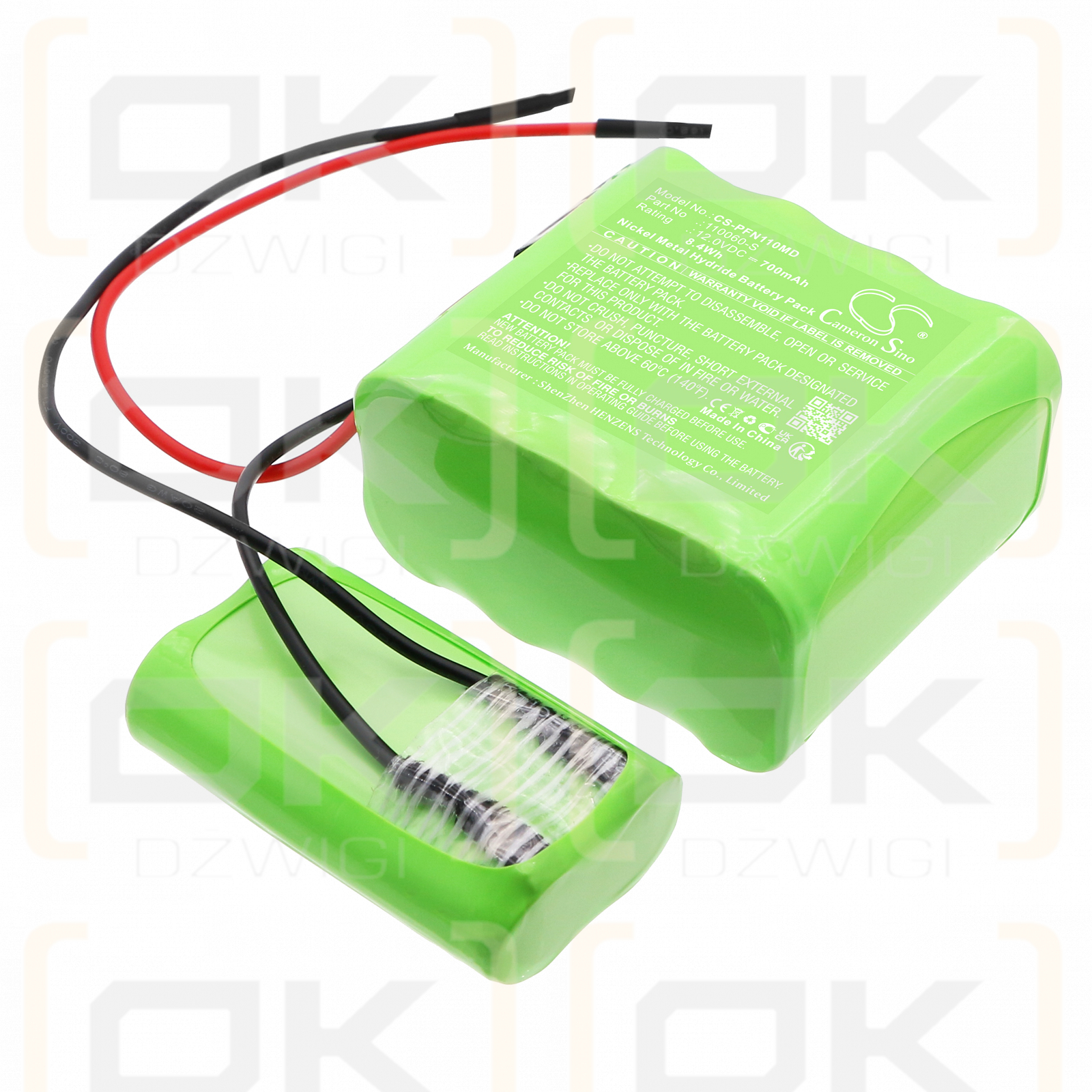 Pfrimmer Nutromat SX/110060-S 700мАч Ni-MH 12.0В (Cameron Sino)