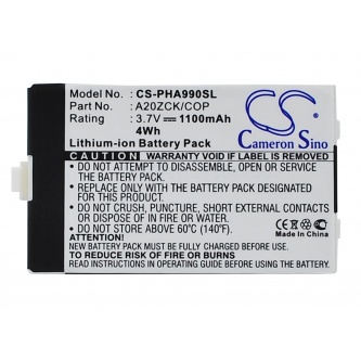 Philips Xenium 9@9D / A20ZCK/COP 1100 mAh Li-Ion 3,7 V (Cameron Sino)