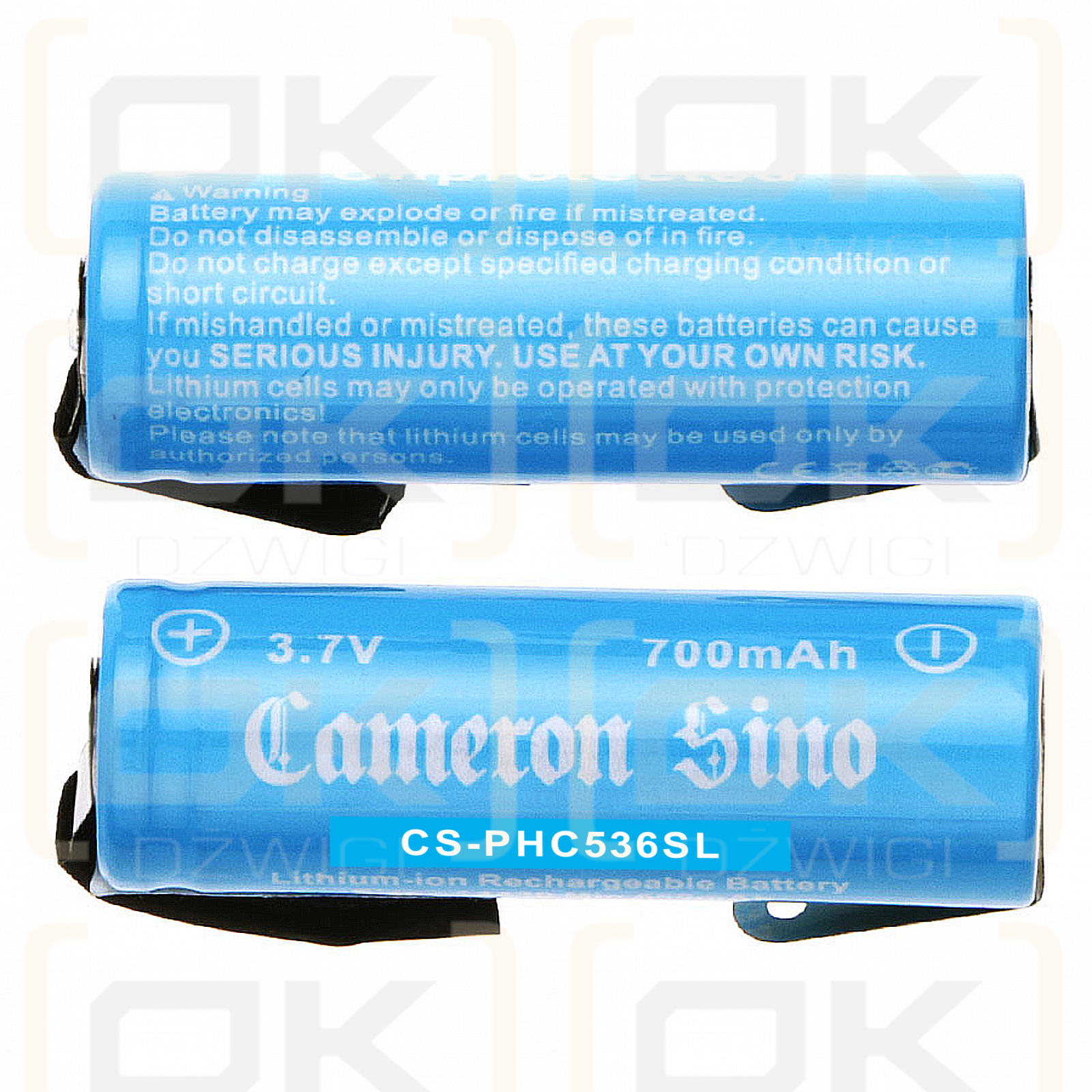 Philips SC5375 / 1607420908993 650 mAh Li-Ion 3,7 V (Cameron Sino)