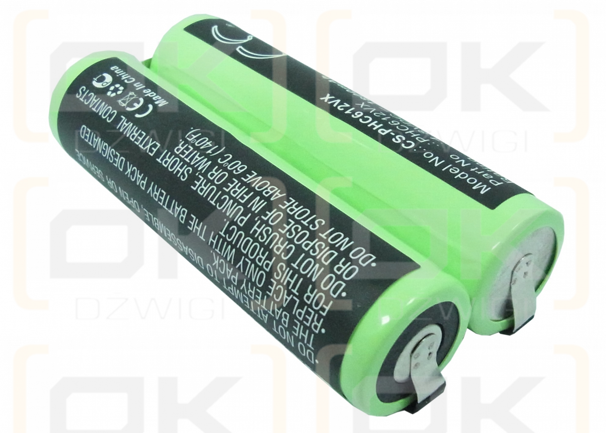 Philips FC6125/422245945563 1800mAh Ni-MH 4.8V (Cameron Sino)