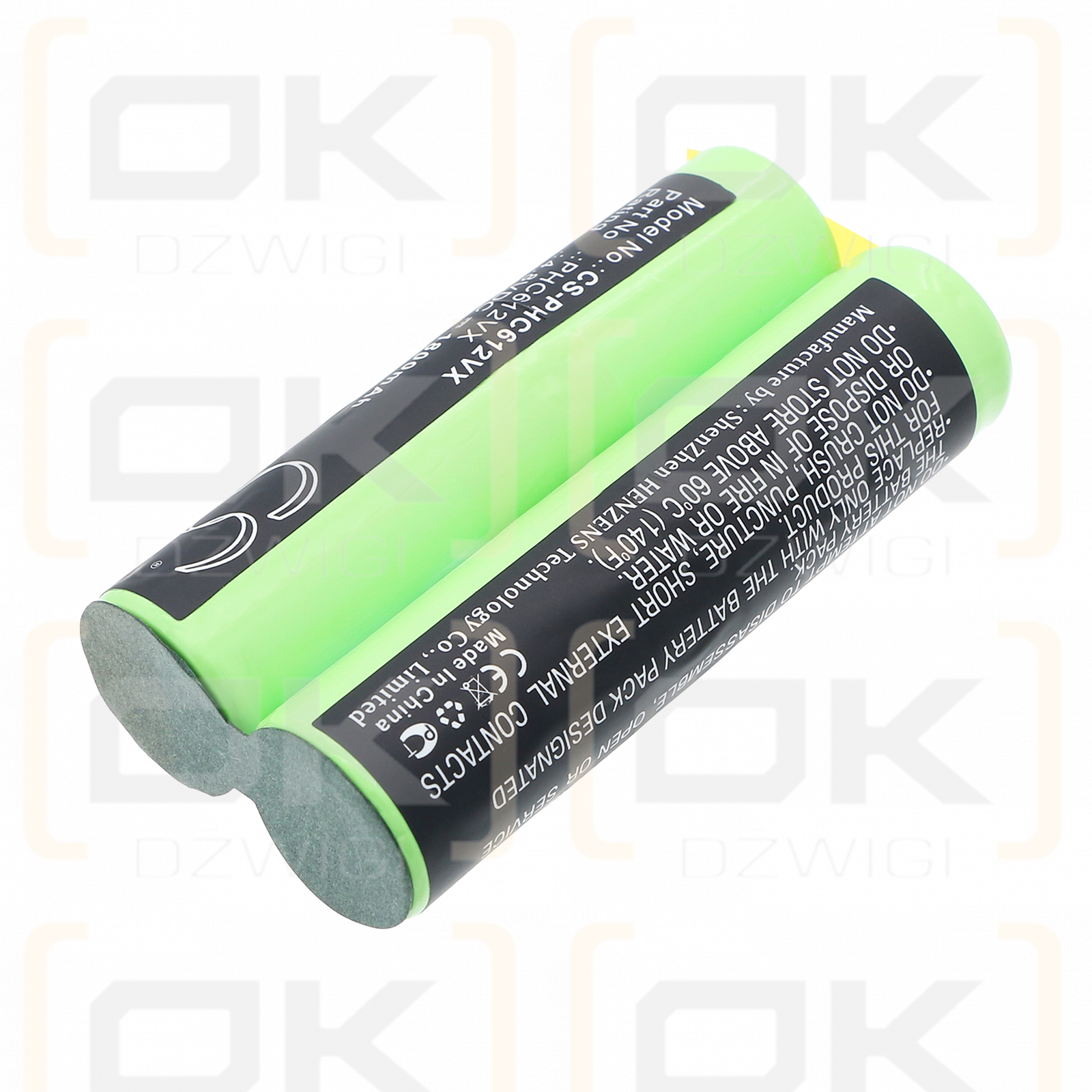 Philips FC6125 / 422245945563 1800 mAh Ni-MH 4.8 V (Cameron Sino)