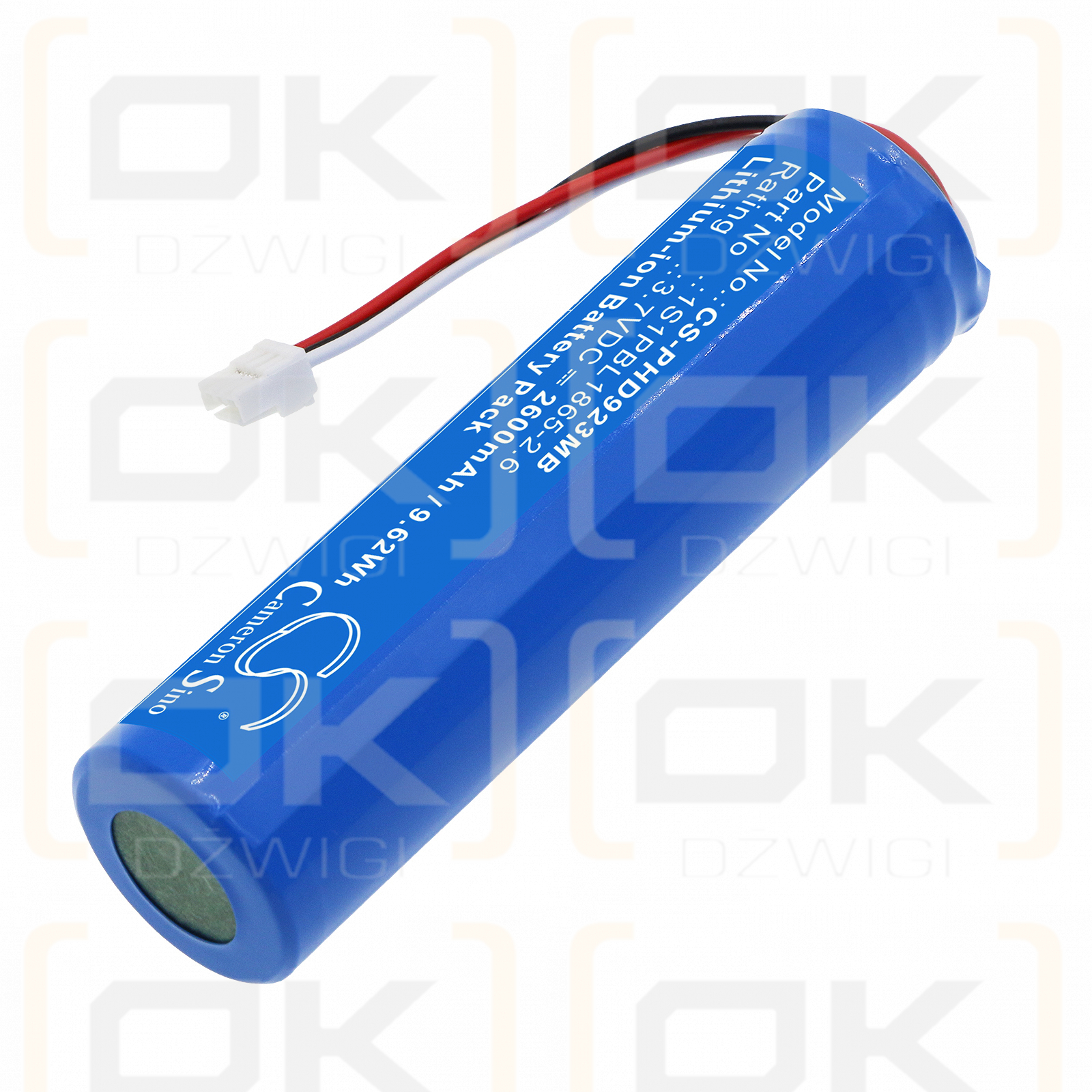 Philips Avent SCD923 / 1S1PBL1865-2.6 2600mAh Li-ion 3.7V (Cameron Sino)