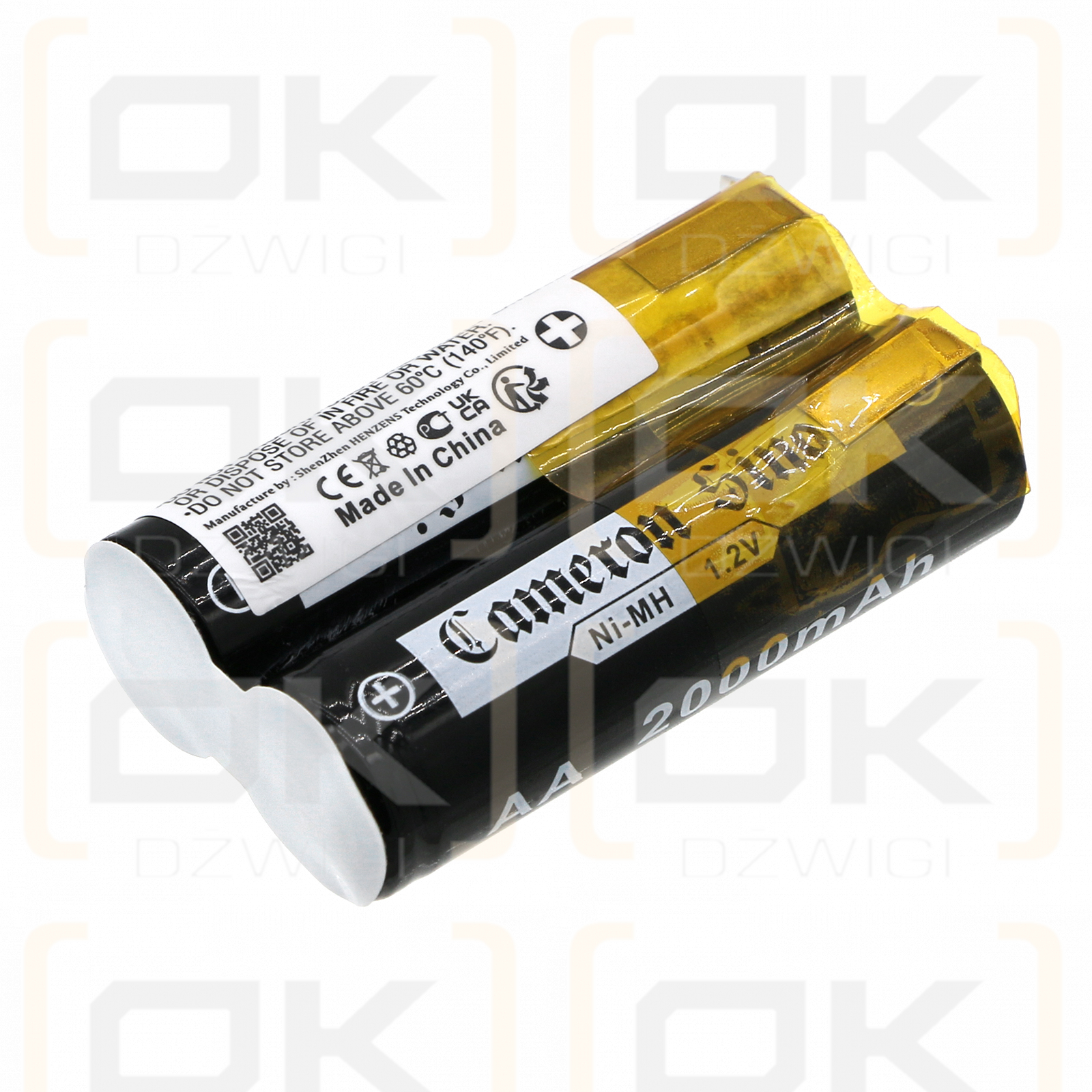 Philips Norelco T980 / 138-10334 2000mAh Ni-MH 2.4V (Cameron Sino)